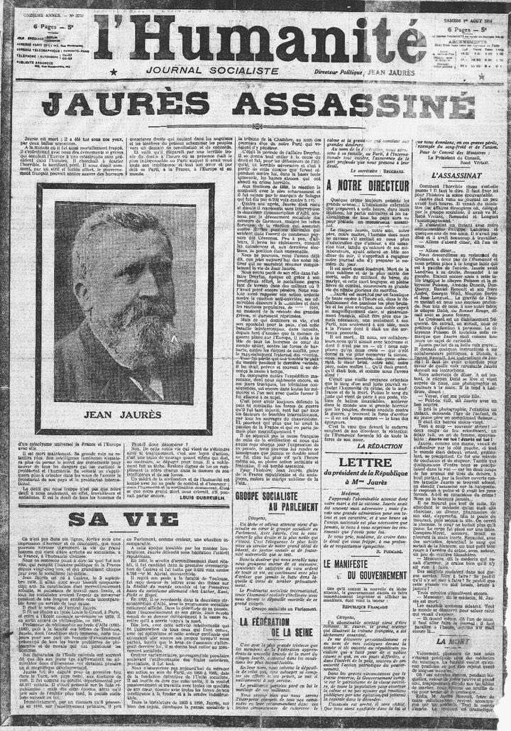 yannick Trigance (@yannicktrigance) on Twitter photo Le vendredi 31 juillet 1914 à 21 h 40, Jean Jaurès est assassiné alors qu’il dîne au Café du Croissant, rue Montmartre.
Fondateur du socialisme , Jean Jaurès incarne plus que jamais une exigence de justice, de paix , d'égalité et d'humanité . <a href="/partisocialiste/">Parti socialiste</a> Le vendredi 31 juillet 1914 à 21 h 40, Jean Jaurès est assassiné alors qu’il dîne au Café du Croissant, rue Montmartre.
Fondateur du socialisme , Jean Jaurès incarne plus que jamais une exigence de justice, de paix , d'égalité et d'humanité . <a href="/partisocialiste/">Parti socialiste</a>