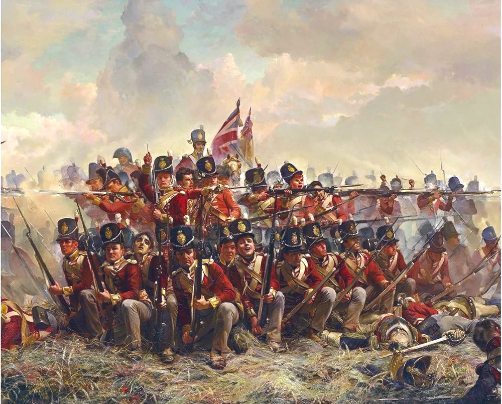 The last 100 Englishmen, circa 2150.

Form Square!