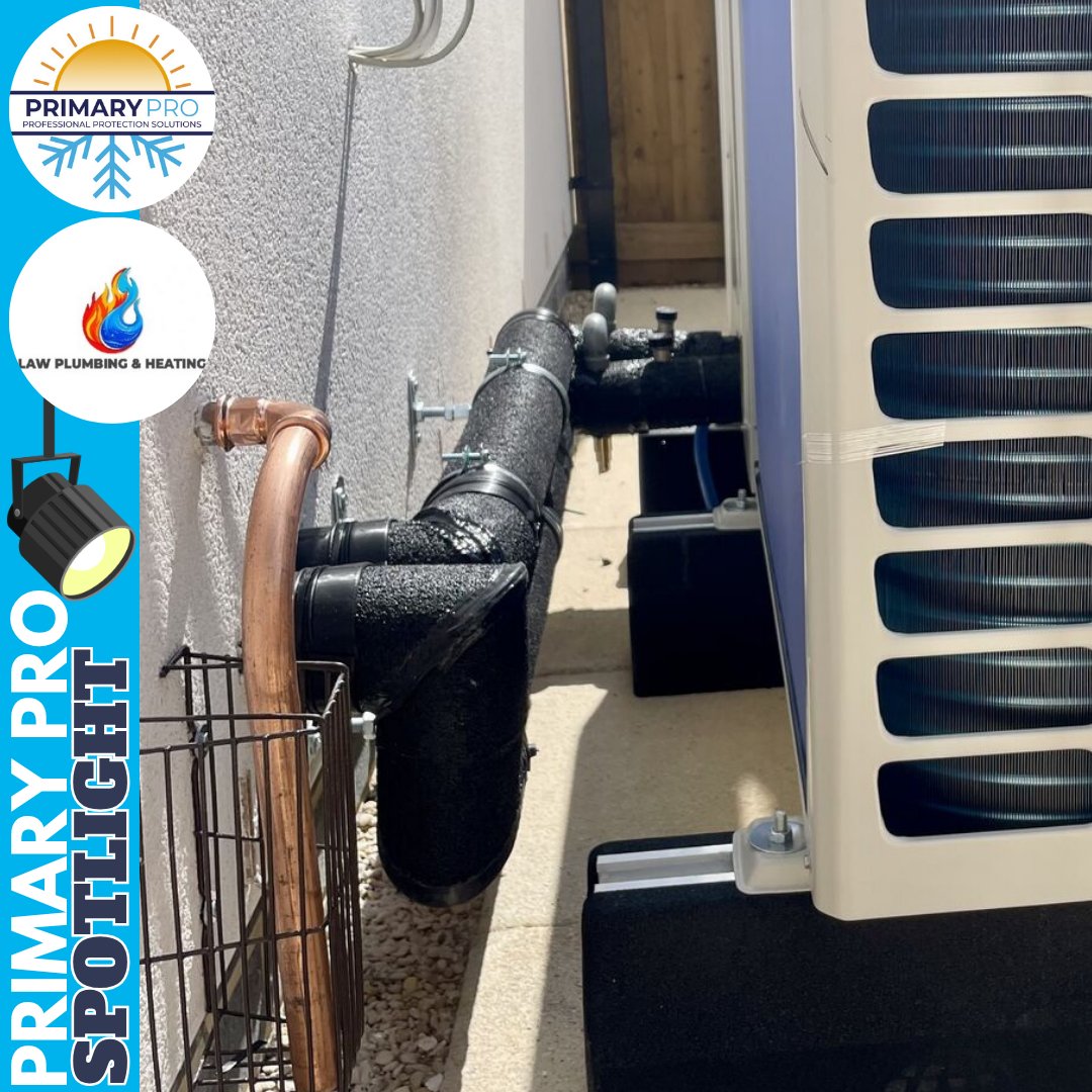 Primary Pro (@primarypro1) on Twitter photo ⭐ Installer Spotlight - Law Plumbing and Heating Ltd ⭐
A big shoutout to Law Plumbing and Heating Ltd for this Bosch heat pump installation, completed back in July and finished with our Primary Pro external insulation for a clean, weatherproof result.
Specified by the ⭐ Installer Spotlight - Law Plumbing and Heating Ltd ⭐
A big shoutout to Law Plumbing and Heating Ltd for this Bosch heat pump installation, completed back in July and finished with our Primary Pro external insulation for a clean, weatherproof result.
Specified by the