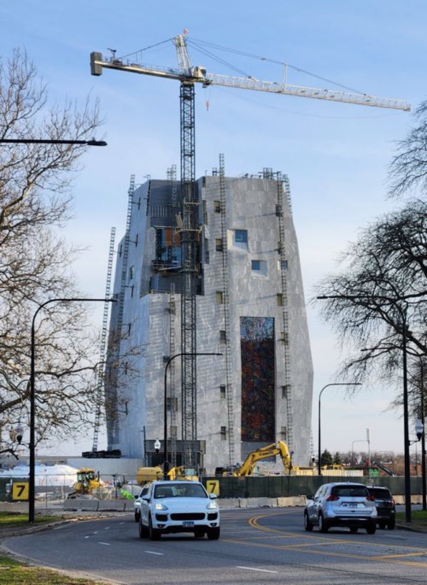 It looks like a government building in the Russia hinterland in 1956.