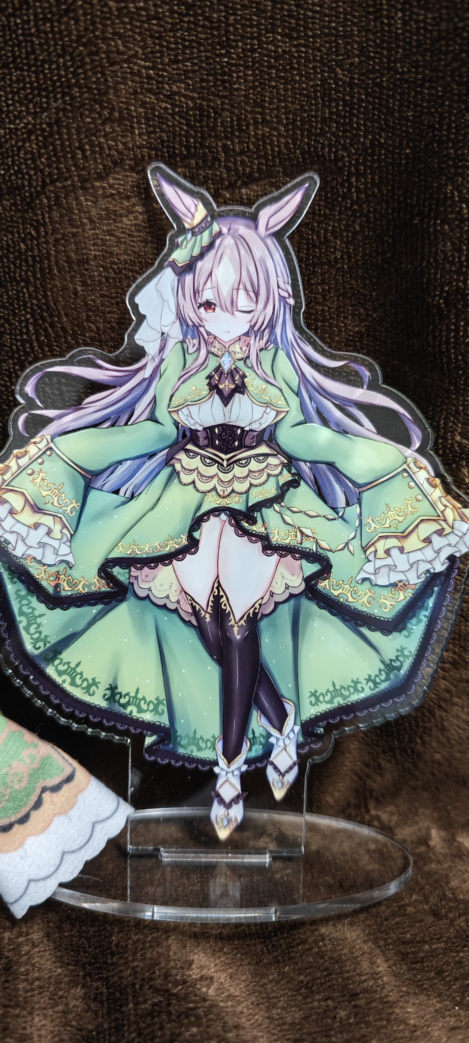 サイン入り♡しおの先生 アクリルブロック♡♡♡アクリルスタンドタペストリーコミケ NIJISANJI EN Memorial 2023】スクエアアクリルブロック
