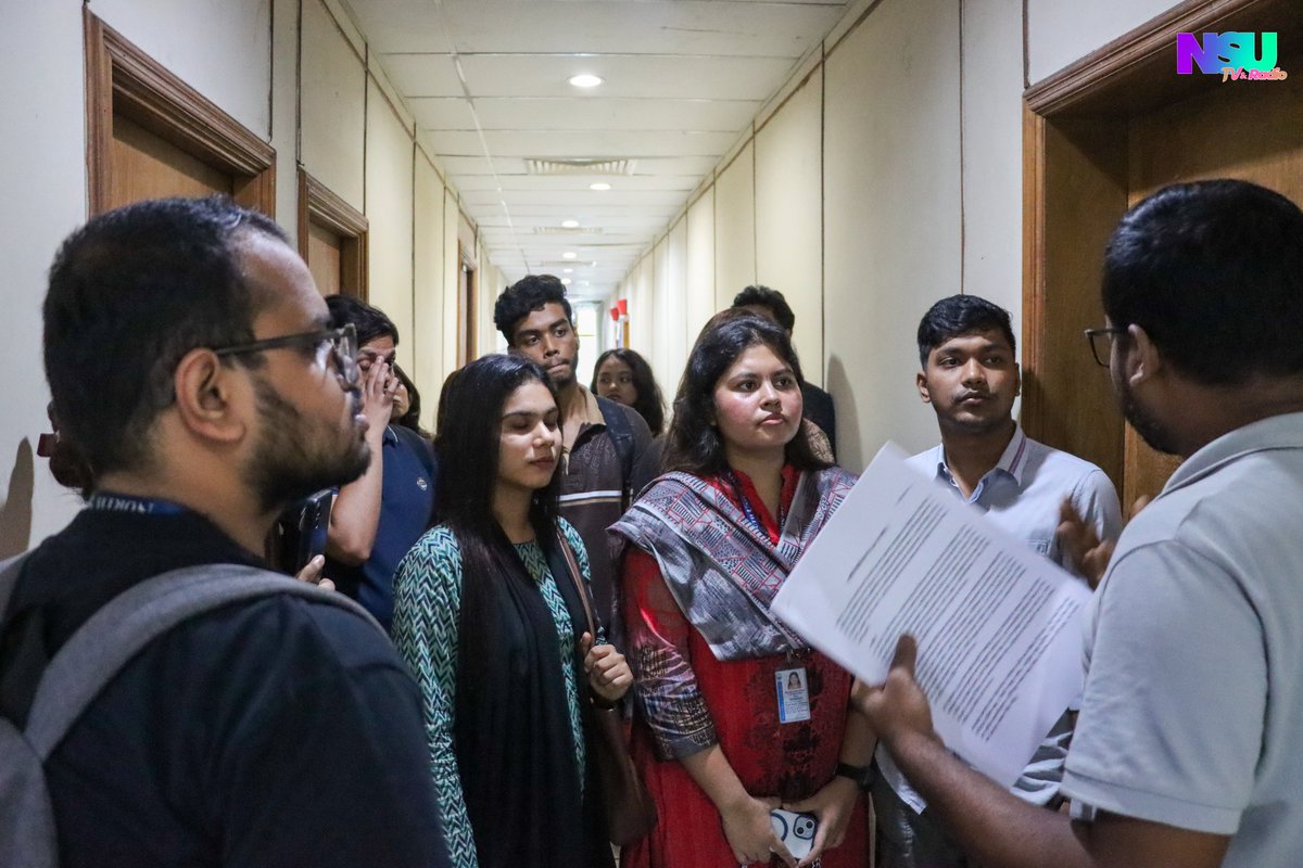MCJ students from NSU visited Jamuna TV! youtu.be/HuANiRPHIfU?si…