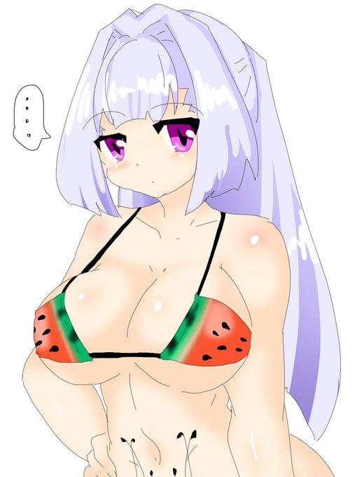 こいつずっとスイカばっかかいてんな 