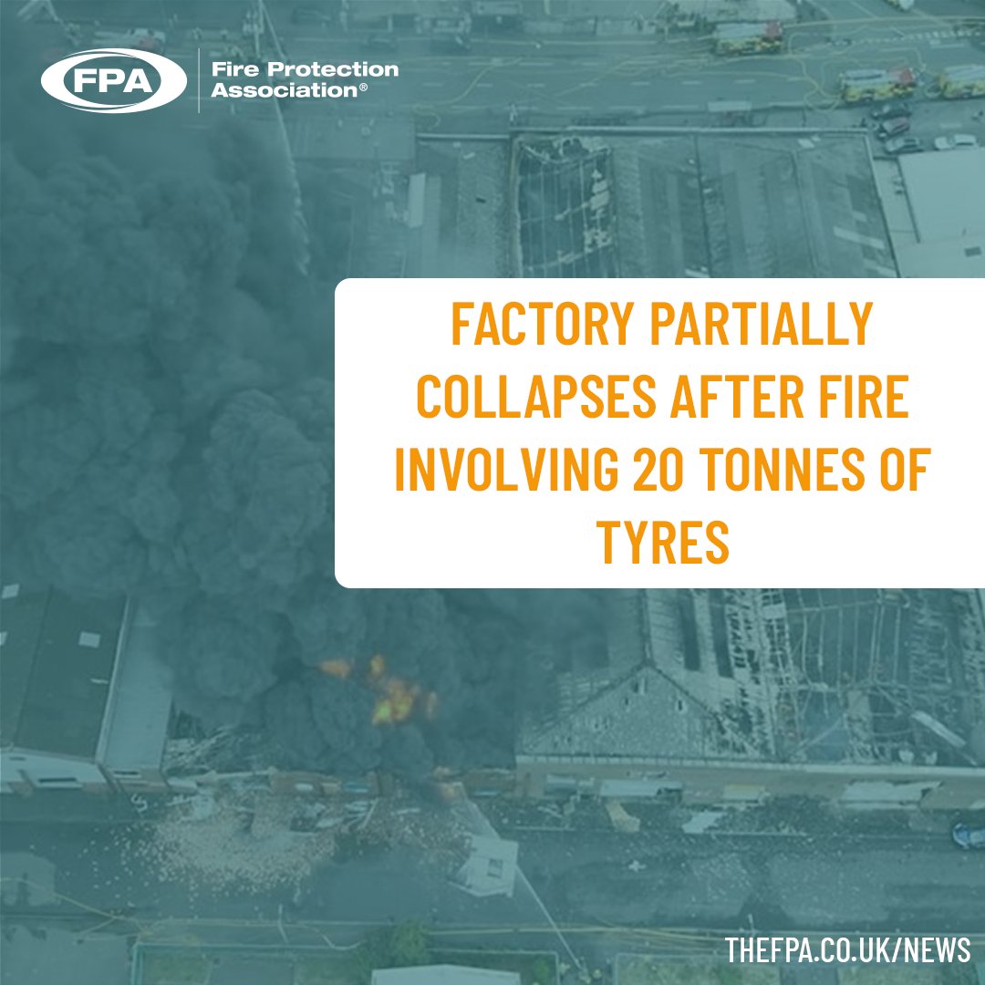 Twenty fire appliances and more than 100 firefighters were called to a “significant” fire at a commercial premises in West Bromwich on 27 July 2025.

Find out more: thefpa.co.uk/news/factory-p…

#FireSafety #FireProtection #FPA