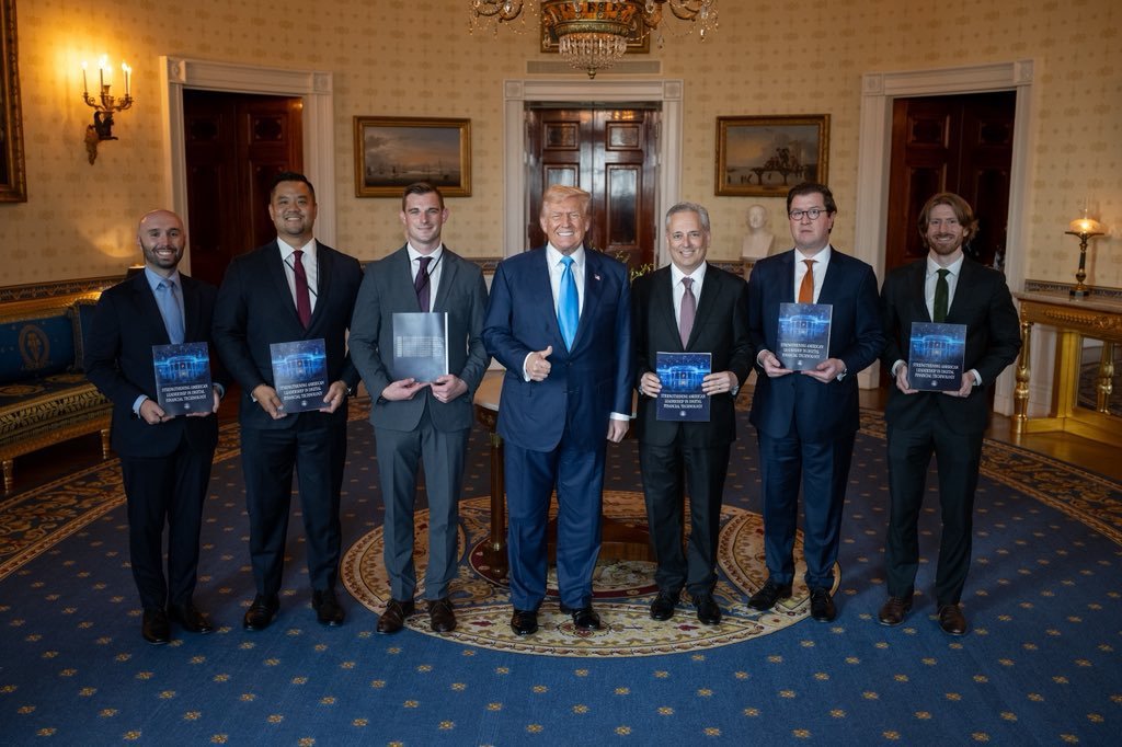 Firestarter | Tokenizing RWAs ๐ฅ (@firestarter_fun) on Twitter photo Yesterday, the <a href="/WhiteHouse/">The White House</a> highlighted how Web3 protocols powering stablecoins, tokenized assets and the onchain economy will become a foundational cornerstone of the US Economy ๐
The world is moving towards Web3 adoption, and tokenised assets are leading the charge. Yesterday, the <a href="/WhiteHouse/">The White House</a> highlighted how Web3 protocols powering stablecoins, tokenized assets and the onchain economy will become a foundational cornerstone of the US Economy ๐
The world is moving towards Web3 adoption, and tokenised assets are leading the charge.