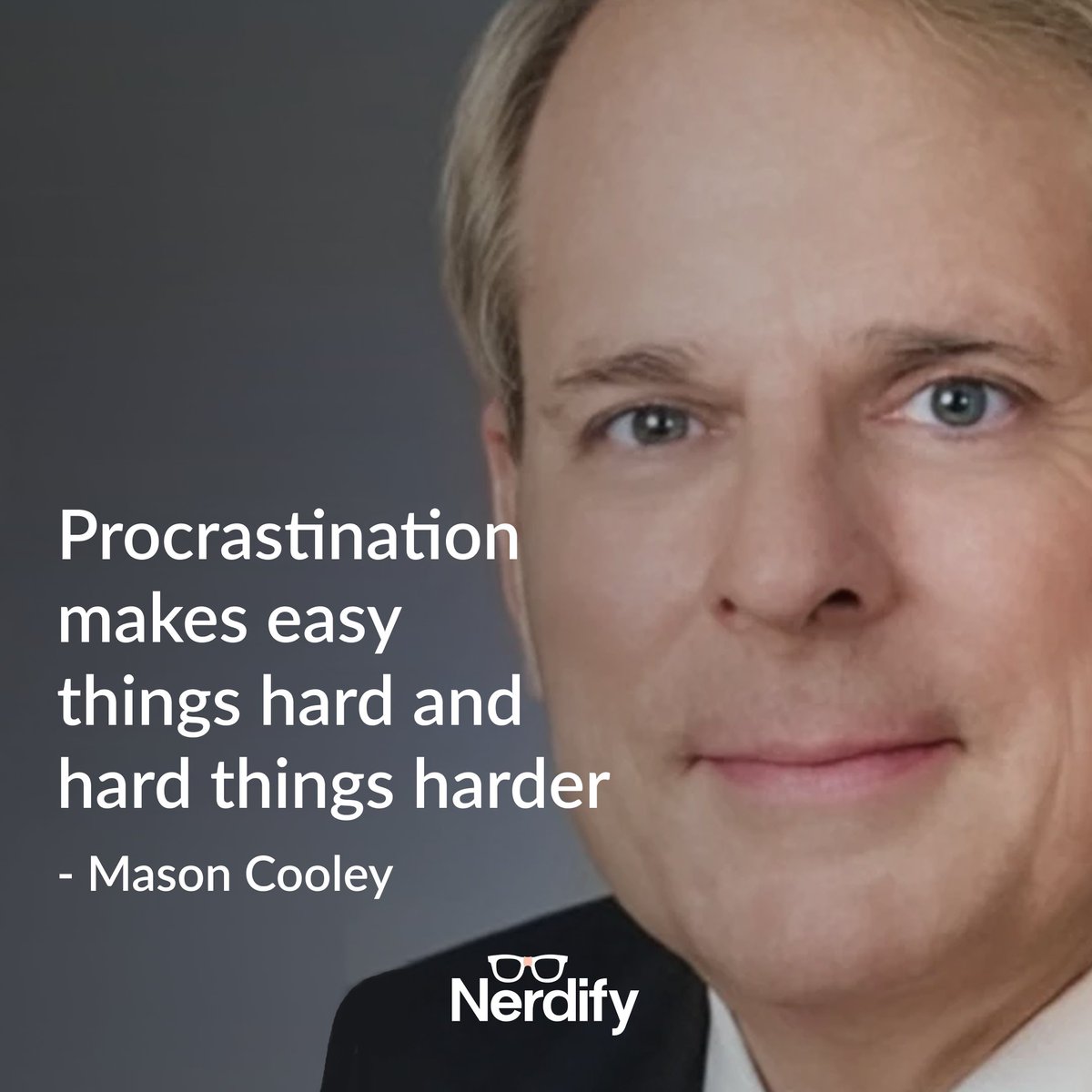 GoNerdify's tweet image. Procrastination = pressure 😩
Start small, start now - your future self will thank you 🙌
#nerdify #inspiration #studyhelp #tutoring