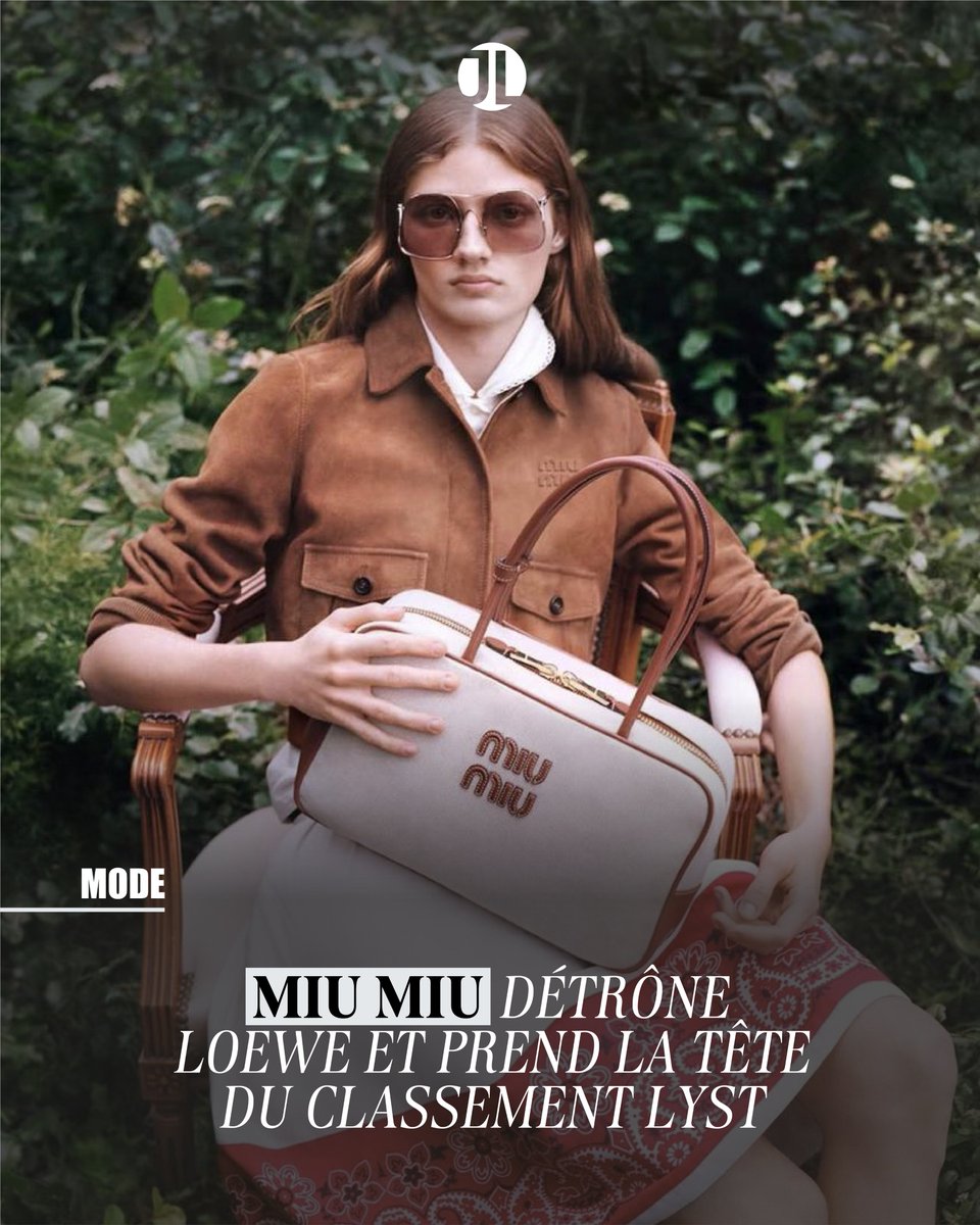 Miu Miu vs Loewe : un changement de style au sommet 👇

Pour ce deuxième trimestre 2025, <a href="/MIUMIUofficial/">Miu Miu</a> détrône <a href="/LoeweOfficial/">LOEWE</a> tandis que Saint Laurent consolide sa présence sur le podium.

journalduluxe.fr/fr/mode/miu-mi…