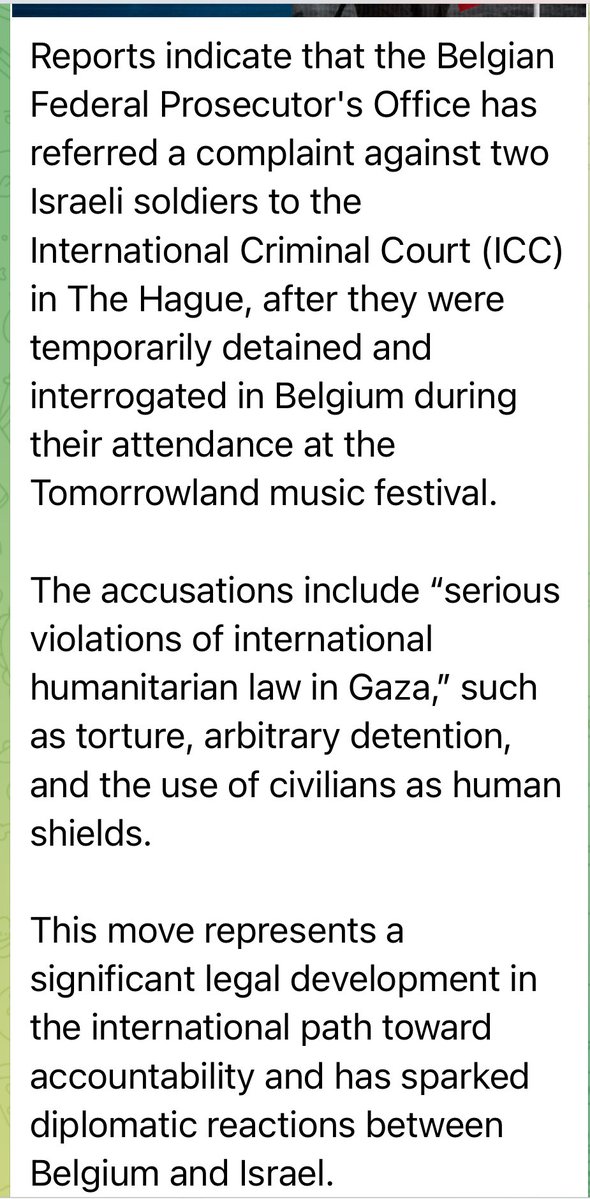 Result: Soldiers who have committed war crimes in Gaza now need to think twice about leaving Israel for holidays abroad:
