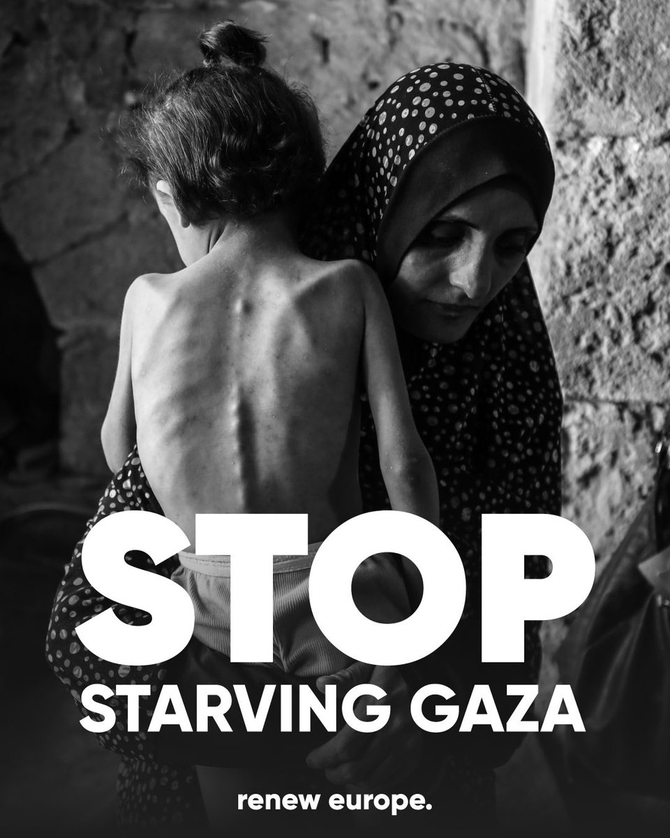 End the aid Blockade.
Stop the starvation in Gaza.