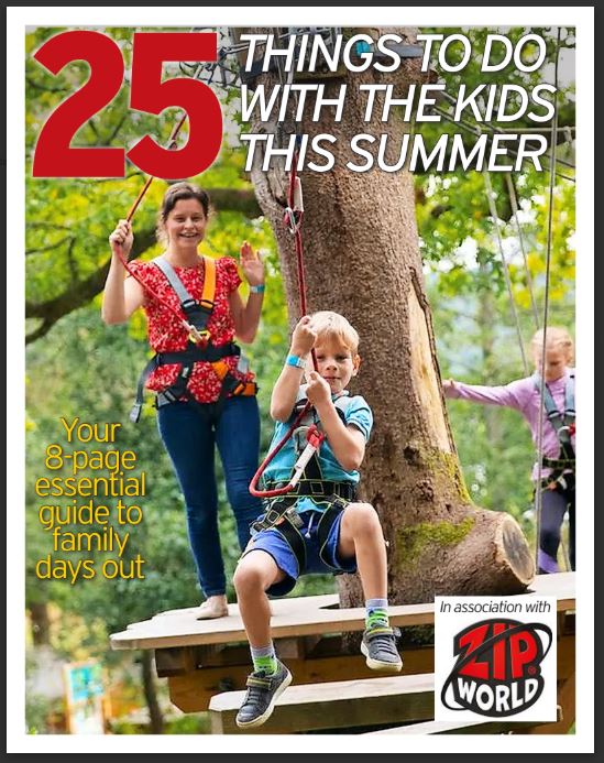 Pick up a copy of today's Manchester Evening News for your pull-out guide on 25 Things To Do With The Kids This Summer #schoolholidays #summerholidays <a href="/MENnewsdesk/">Manchester News MEN</a> <a href="/CityLifeManc/">CityLife Manchester</a>