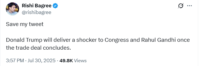 Too early said bro <a href="/rishibagree/">Rishi Bagree</a> 
We all Indians are shocked, what was cooking inside foreign ministry. 
Red Eyes.....?
#Trump #Modi