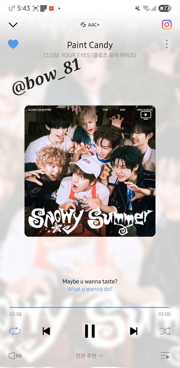bow_81's tweet photo. #CLOSEYOUREYES #클로즈유어아이즈 
#Paint_Candy #Paint_Candy_STREAMING 
아 제발 뽑아주세요 ㅠㅠㅠㅠ https://t.co/qF4bEA6Gnj