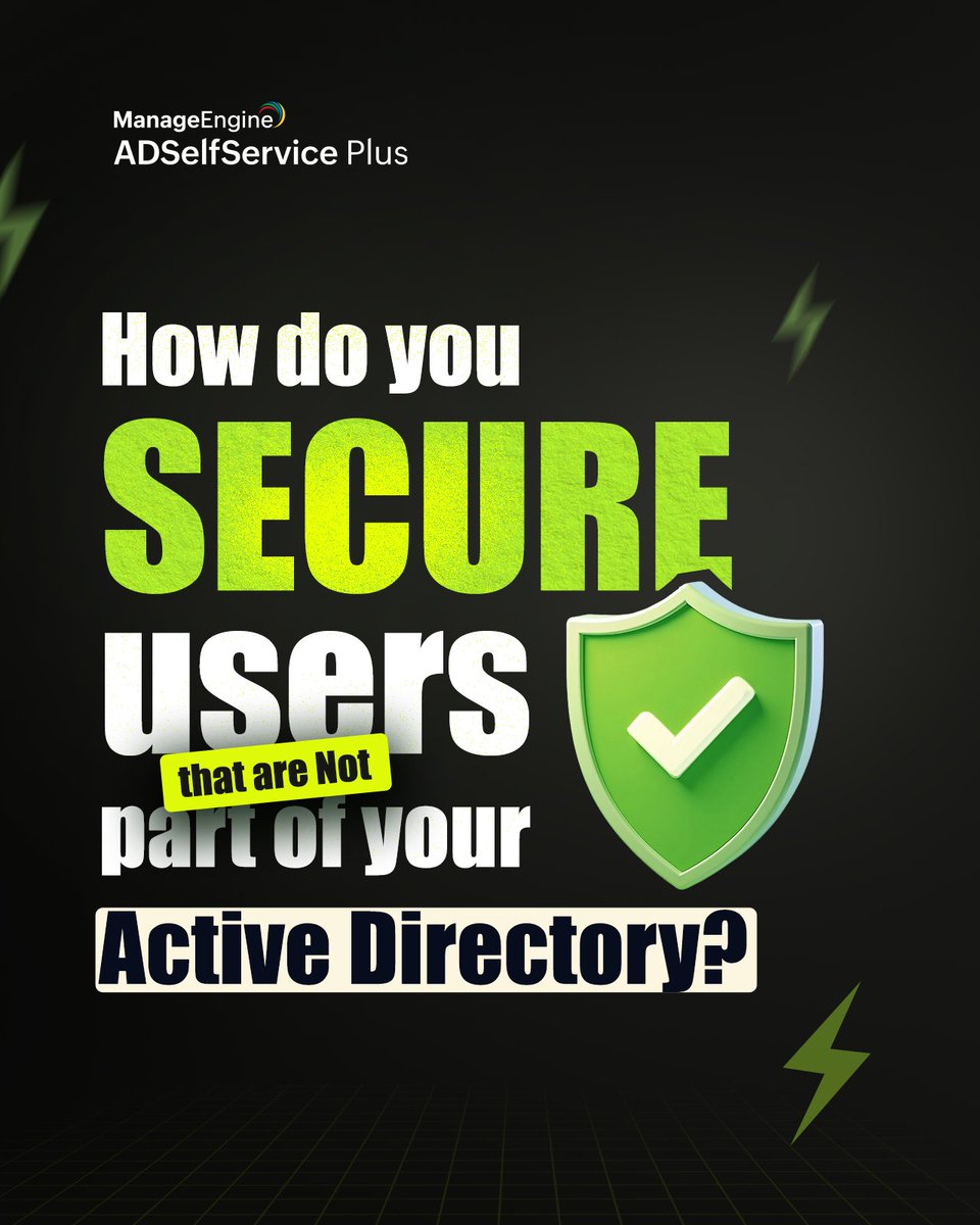 ManageEngineIAM's tweet image. IT admins have long struggled with this: How do you enforce MFA for local accounts that aren’t centrally managed? ADSelfService Plus now makes it possible with MFA for local users. Discover the solution: zurl.co/HuWmR

#LocalUserMFA #MFAsolution #ActiveDirectory