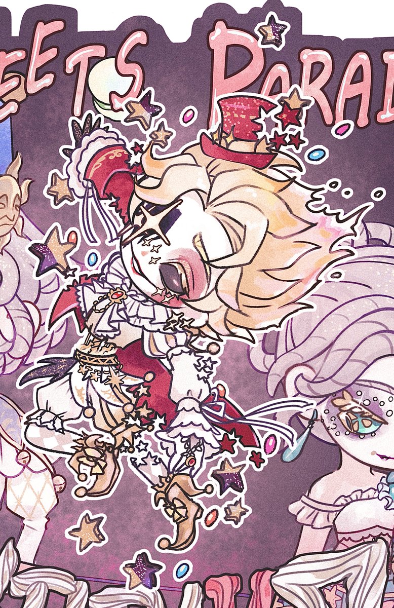 「スイーツパラダイス×IdentityV 約一カ月間ありがとうございました #FA」|クロクマのイラスト