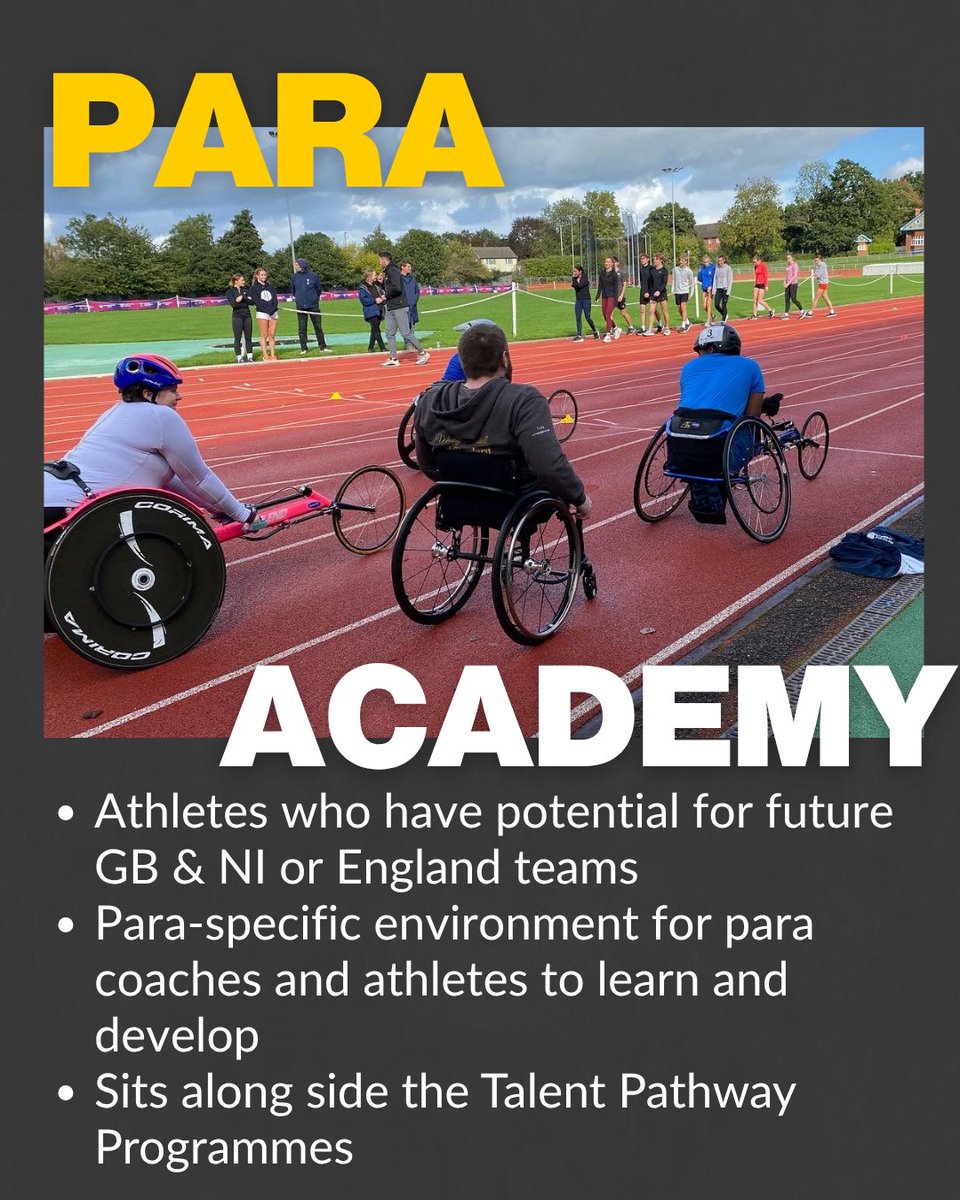 Introducing the England Athletics Talent Pathway! Applications are currently open for all programmes.

💻 Want to learn more about the pathway? Come along to our webinar which will explain all on 13 August! Link to learn more and sign up ➡ bit.ly/3IVhQmS