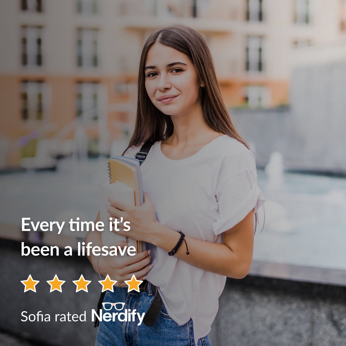 GoNerdify's tweet image. 💬 I’ve used Nerdify a few times when I felt stuck, and every time it’s been a lifesave. The explanations are easy to follow and help me understand the material 💬
Thanks, Sofia! We’re proud to be part of your learning journey 🙌
#nerdify #nerdifyreview #studyhelp #tutoring