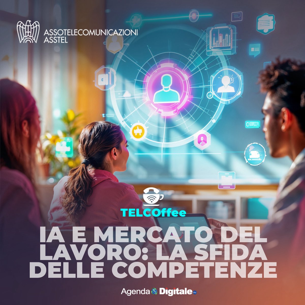 Assotelecomunicazioni (@asstel_it) on Twitter photo Tra le notizie #Telcoffee <a href="/Agenda_Digitale/">AgendaDigitale.eu</a>👇🏻
L’#IA sta trasformando il lavoro: servono nuove #competenze, dalle hard alle #softskills. Anche nelle #Tlc, il #ManifestoDigitale indica l’investimento nelle persone come chiave essenziale.
👉🏻 agendadigitale.eu/cultura-digita… Tra le notizie #Telcoffee <a href="/Agenda_Digitale/">AgendaDigitale.eu</a>👇🏻
L’#IA sta trasformando il lavoro: servono nuove #competenze, dalle hard alle #softskills. Anche nelle #Tlc, il #ManifestoDigitale indica l’investimento nelle persone come chiave essenziale.
👉🏻 agendadigitale.eu/cultura-digita…