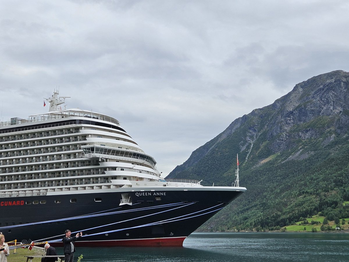 Philip Ball π (@philipraball) on Twitter photo In Skjolden, #Norway #Cunard <a href="/cunardline/">cunardline</a> #QueenAnne awaits the fixing of the #technicalIssue that's keeping us here. News awaited... π€π³π΄ In Skjolden, #Norway #Cunard <a href="/cunardline/">cunardline</a> #QueenAnne awaits the fixing of the #technicalIssue that's keeping us here. News awaited... π€π³π΄