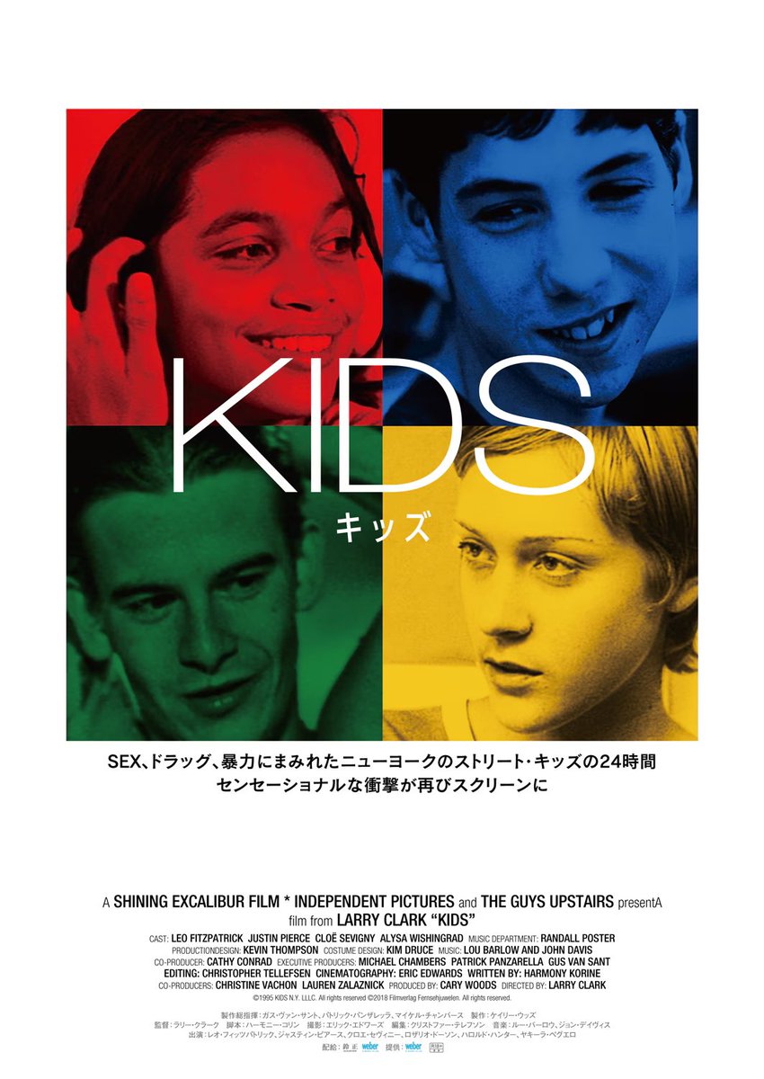 KIDS 写真集 A Film by Larry Clark ラリー・クラーク Larry Clark: KIDS *First UK Editionキッズ ラリー・クラーク