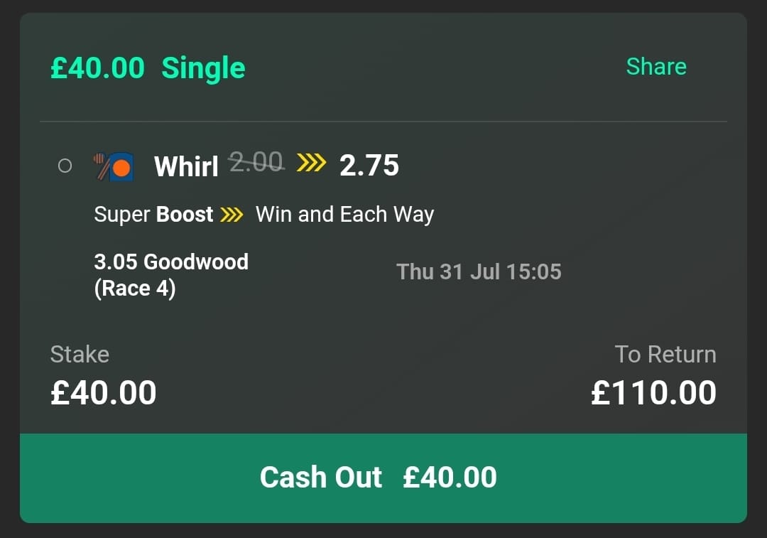 formlineai's tweet image. 💷 £70 CASH GIVEAWAY! 💷

🏆 If WHIRL wins the Nassau Stakes (3:05 Goodwood), I'll give away £70 to one person who:

🔁 RTs this post
❤️ Likes this post
  𝓕   Follows @formlineai 

Good luck, everybody!

 #QatarGoodwoodFestival #GloriousGoodwood