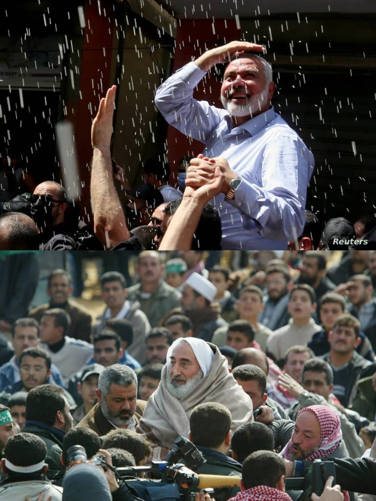 شهید اسماعیل هنیه لومړی تلین 
الله پاک د شهادت قبول کړي ورته 
ټول ورته کمینټ کې (تقبله الله)  ولیکئ