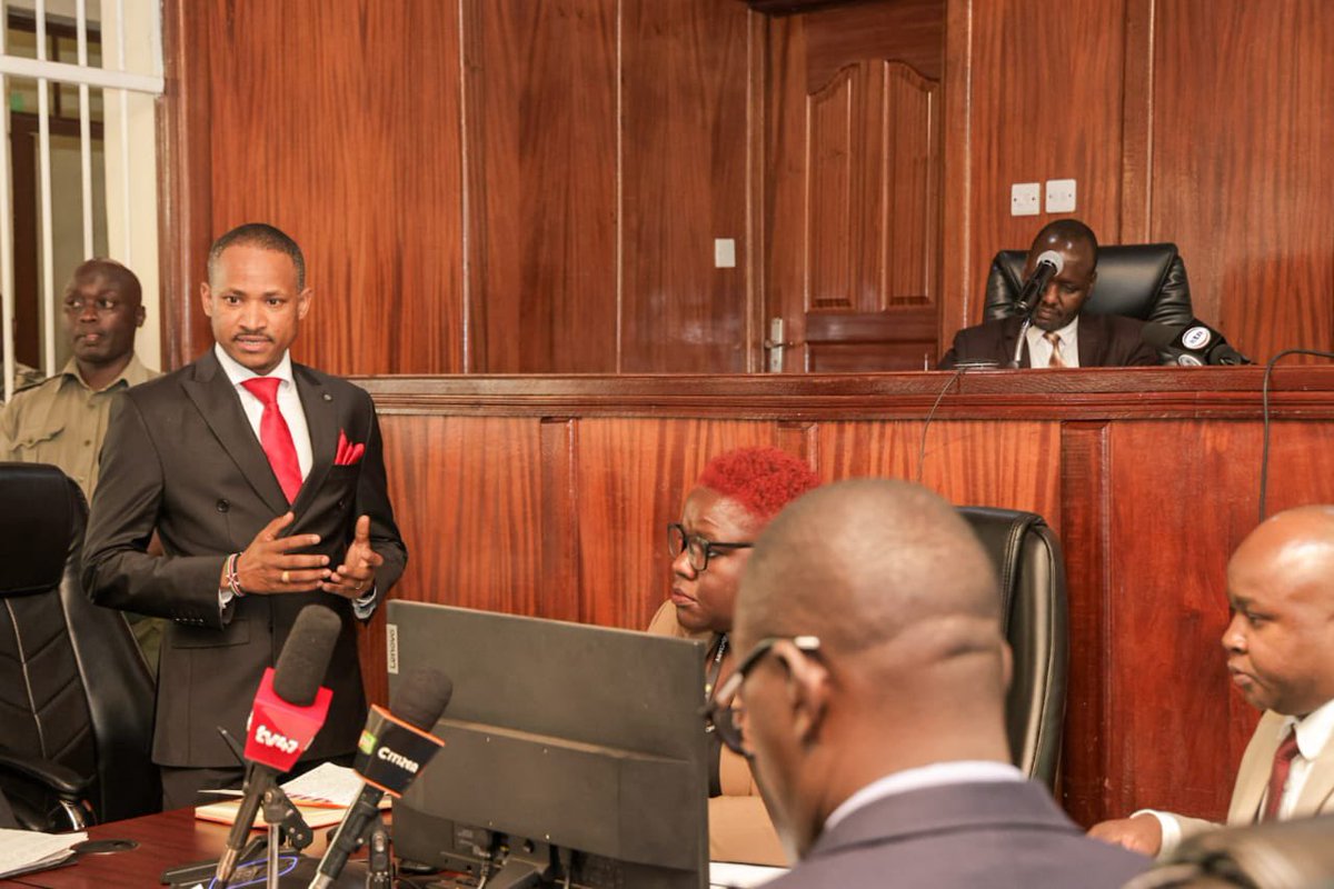 Babu Owino tweet media