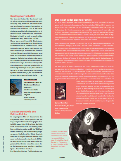 Lorenz Hemicker (@hemicker) on Twitter photo Ich bin befangen – aber für mich ist <a href="/loyalmagazin/">.loyal - Das Magazin für Sicherheitspolitik</a> die beste sicherheitspolitische Zeitschrift. Danke, <a href="/AndreUzulis/">André Uzulis</a>, für die Rezension von „Mein Großvater, der Täter“ und den Hinweis auf einen bislang kaum erwähnten Schlüsselmoment meiner Recherche. #MeinGroßvaterderTäter Ich bin befangen – aber für mich ist <a href="/loyalmagazin/">.loyal - Das Magazin für Sicherheitspolitik</a> die beste sicherheitspolitische Zeitschrift. Danke, <a href="/AndreUzulis/">André Uzulis</a>, für die Rezension von „Mein Großvater, der Täter“ und den Hinweis auf einen bislang kaum erwähnten Schlüsselmoment meiner Recherche. #MeinGroßvaterderTäter