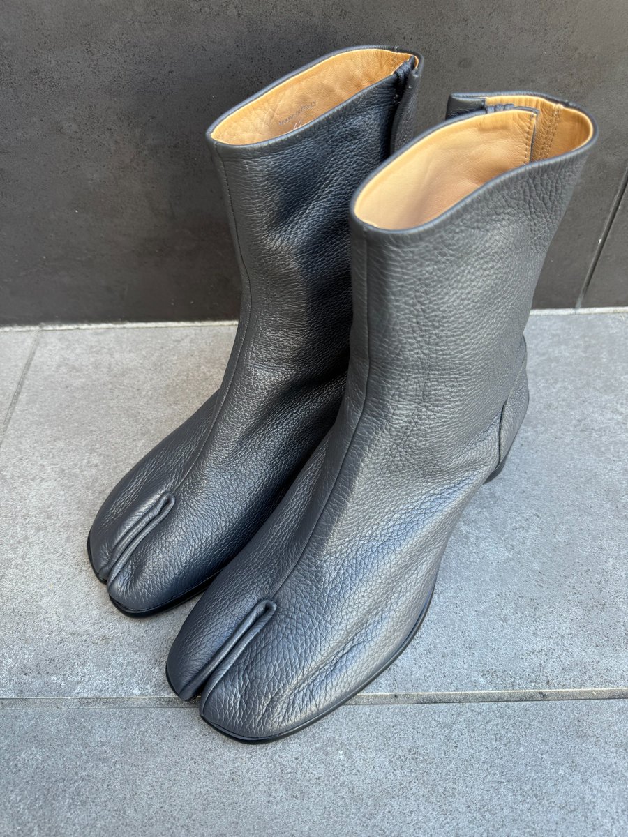 fish__82625 様　　　Maison Margiela　トロンプルイユ メゾン マルジェラ“だまし絵”「5AC」デニムトートバッグ、レザー