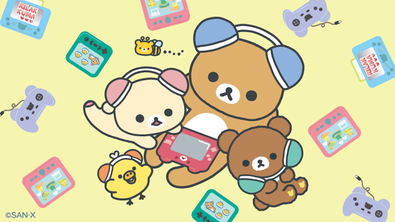 ヘッドフォン、似合うかな？ #ゲーミングリラックマ