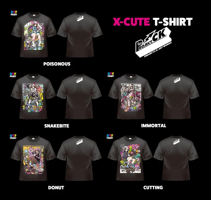 デザフェスで販売したプレイマット[ロングマウスパッド]、Tシャツ[DTFプリント]を8月1日(金)20時よりBOOTHにて販売の予定です。よろしくお願いいたします!! #プレイマット #Tシャツ