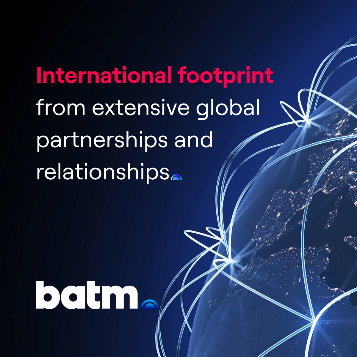 At BATM, we reshape how the world connects and protects. With global partnerships and bases of operation across the globe, we are well positioned to push the world forward with our technology that is purpose-built as a positive force for change. 

tinyurl.com/batm3107

#BVC