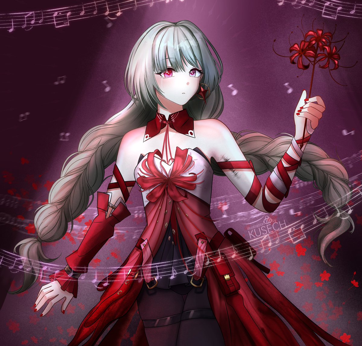 "Come, let us finish this performance we've all been waiting for. Together."

💖 #art #wutheringwaves #Phrolova