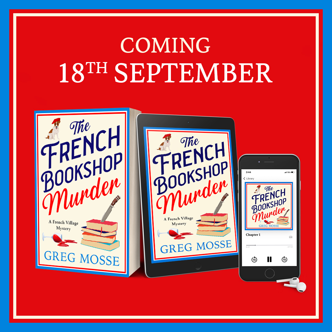 Waterstones are running a 25% off pre-order promotion for #TheFrenchBookshopMurder with code SUMMER25

!!!