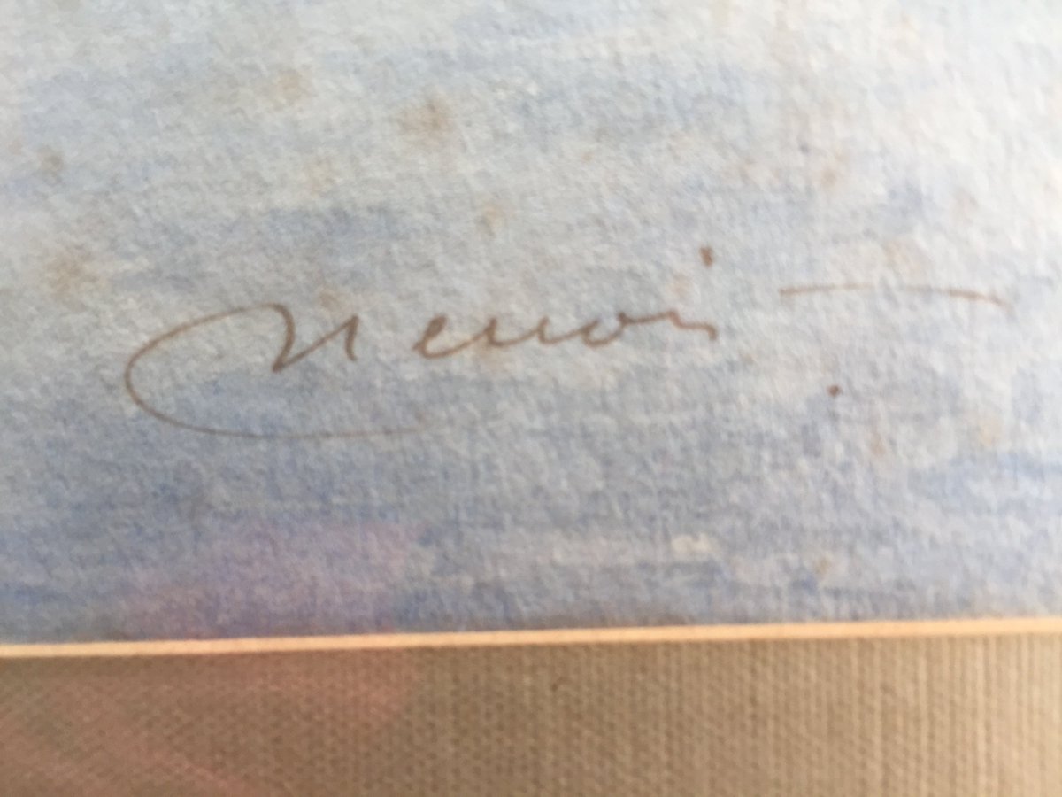 BiticIssy's tweet image. Renoirs on fake or fortune well lpok at these watercolors of pornic France beautiful very hard to do watercolors any ideas  there stunning
