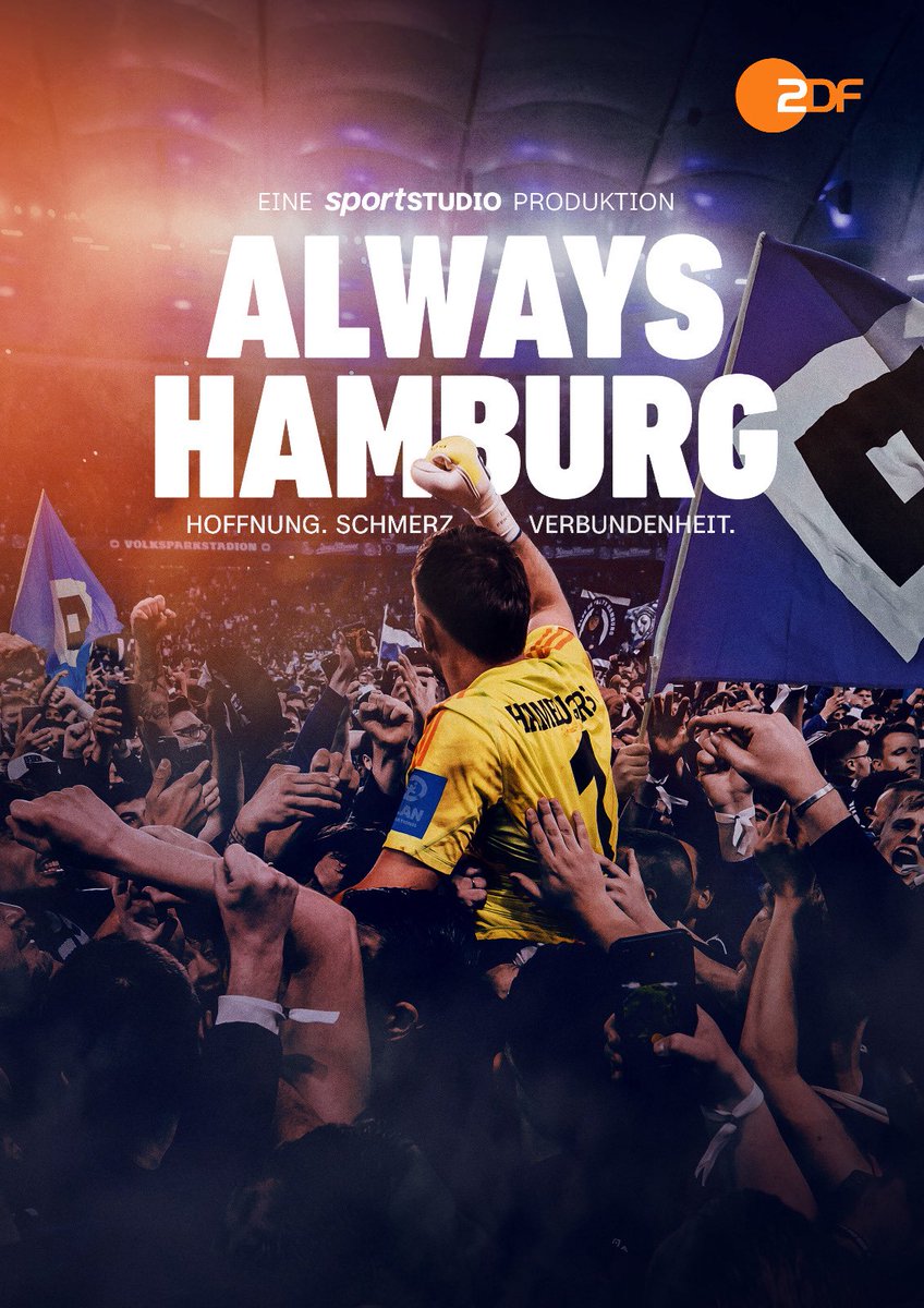 Das <a href="/ZDF/">ZDF</a> zeigt die von OMR Frames produzierte Doku über unseren Weg bis zum Aufstieg. 😍 Wir freuen uns jetzt schon auf die Ausstrahlung im August. 📺🍿

#nurderHSV