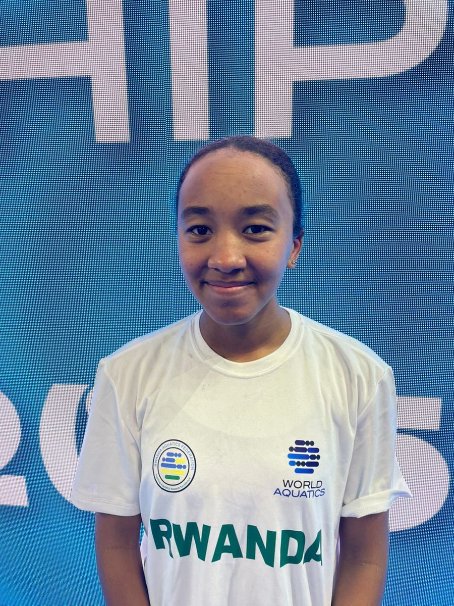Rwandaaquatics's tweet photo. 🔥 New National Record 🚨 

Huge congratulations to Aragsan Mugabo Liban for setting a new Rwanda National record in the Women’s 100m Freestyle with an impressive time of 1:09.21 seconds

Well done Aragsan

@Rwanda_Sports 
@nmukazayire 
@NgarambeRwego 
@CandyBaso 
@Cy_Munyana https://t.co/2zVcC7MFL9
