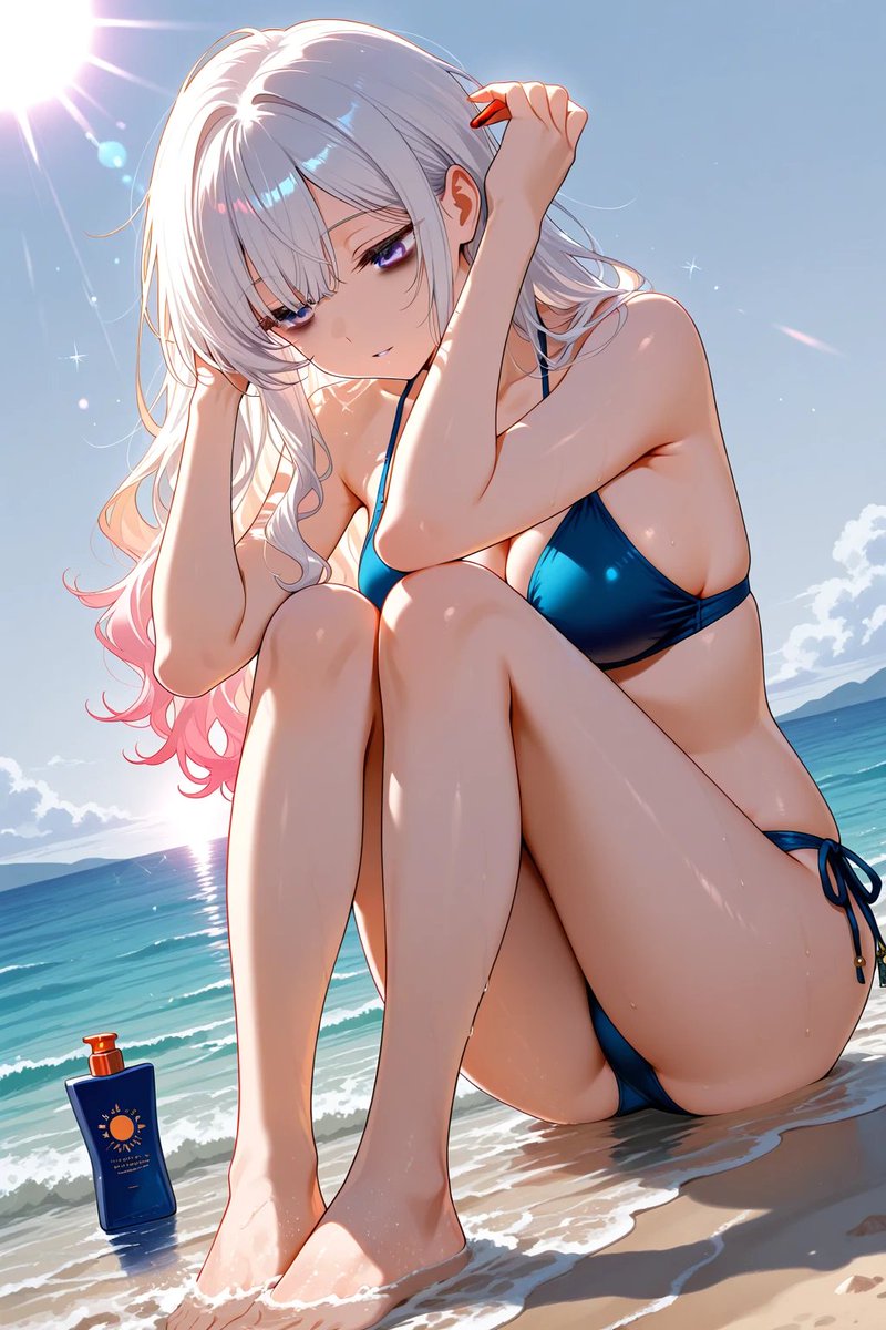 残暑やば...溶ける...
#AIイラスト