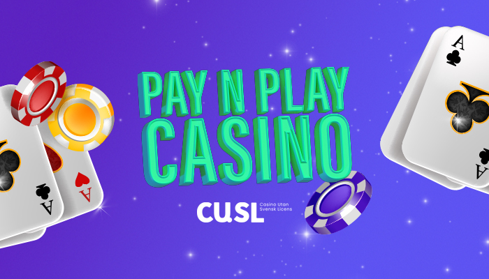 CUSL_net's tweet image. Vad är ett Pay N Play-casino och varför är det så populärt i Sverige? Varför fungerar det inte på casinon utan svensk licens? #paynplay #paynplayutanlicens #instantbanking

Läs här: casino-utan-svensk-licens.net/pay-n-play-cas…