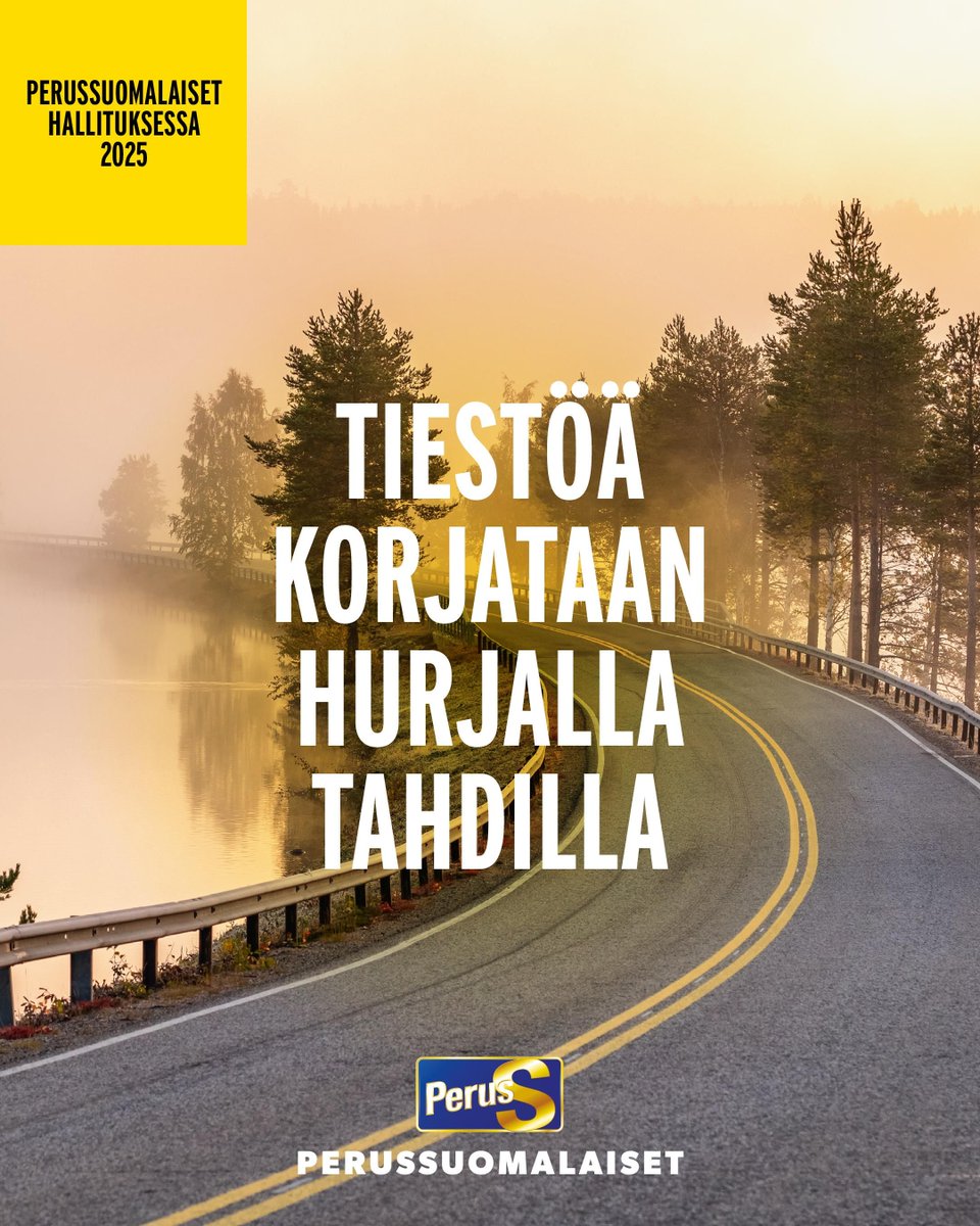 Piki haisee, tuoksu on se työn! Jos kumipyörät eivät pyöri, kohta ei pyöri mikään muukaan. Perussuomalaiset on terveen talouden ja autoilijan asialla.