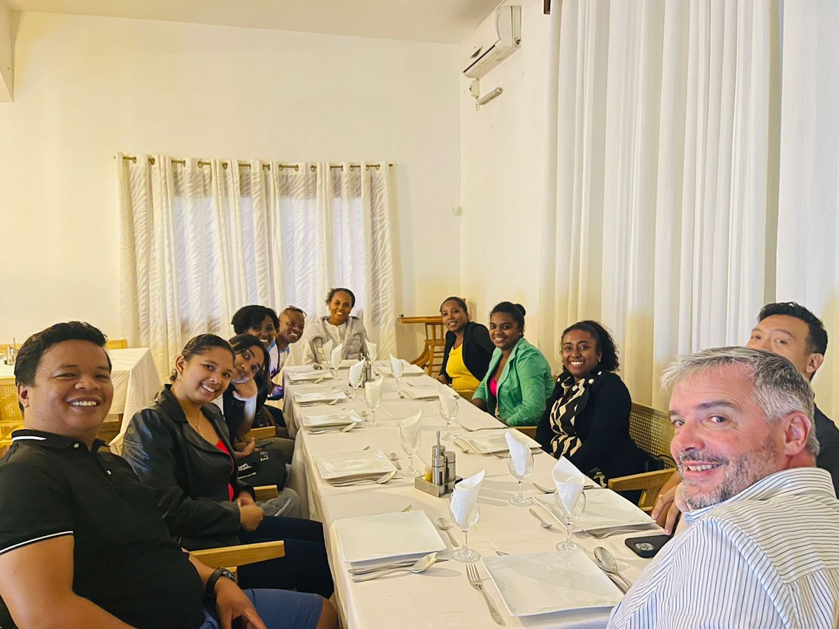 Sometimes, it’s important to take a step back and connect beyond the usual work setting. This dinner outing was a simple and warm moment for this Freedom From Fistula Madagascar team to relax and enjoy time together outside the office.