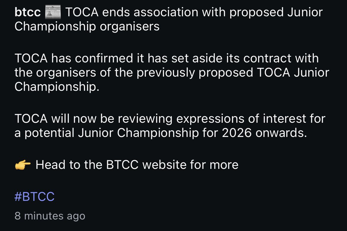 Touring Car Hub tweet media