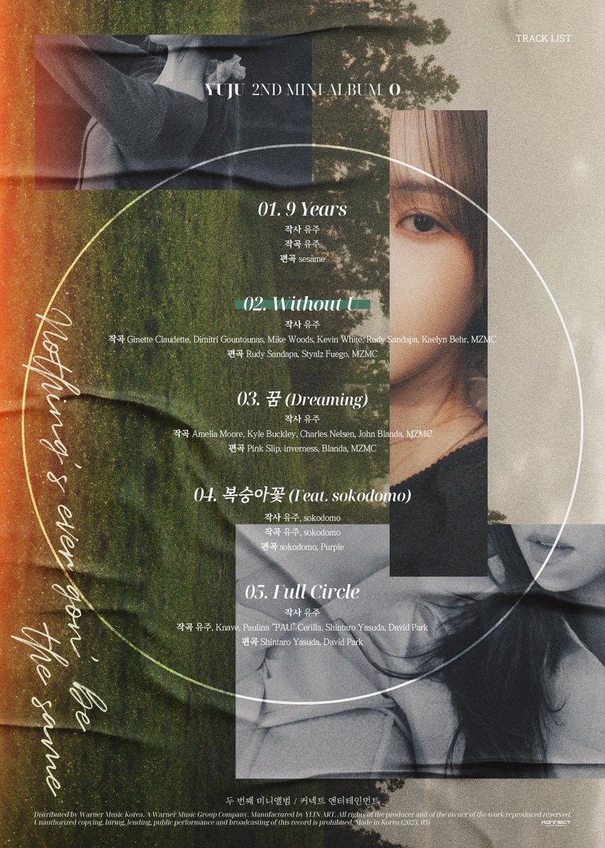 yujugcfs's tweet photo. OHHHH YUJU NEVER DISAPPOINTS WITH HER TRACKLIST https://t.co/h8D7cxzip7