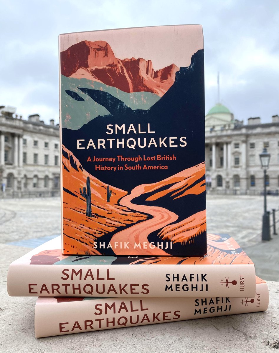 Hurst Publishers (@hurstpublishers) on Twitter photo Happy Publication Day to <a href="/ShafikMeghji/">Shafik Meghji</a>! 🥳 Small Earthquakes: A Journey Through Lost British History in South America is out now!
‘Meghji has the true travel writer’s eye... This is writing full of rust, wind and sadness.’ — <a href="/thetimes/">The Times and The Sunday Times</a> <a href="/j_mcconnachie/">James McConnachie</a>
‘An appealing fusion of Happy Publication Day to <a href="/ShafikMeghji/">Shafik Meghji</a>! 🥳 Small Earthquakes: A Journey Through Lost British History in South America is out now!
‘Meghji has the true travel writer’s eye... This is writing full of rust, wind and sadness.’ — <a href="/thetimes/">The Times and The Sunday Times</a> <a href="/j_mcconnachie/">James McConnachie</a>
‘An appealing fusion of