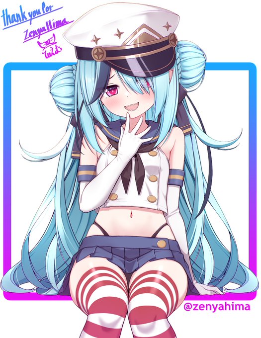 skebより、ご依頼者様の島風衣装のイラストを納品いたしました。 リクエストありがとうございました! 