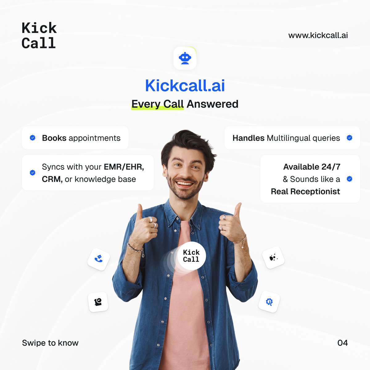 Kickcall.ai tweet media