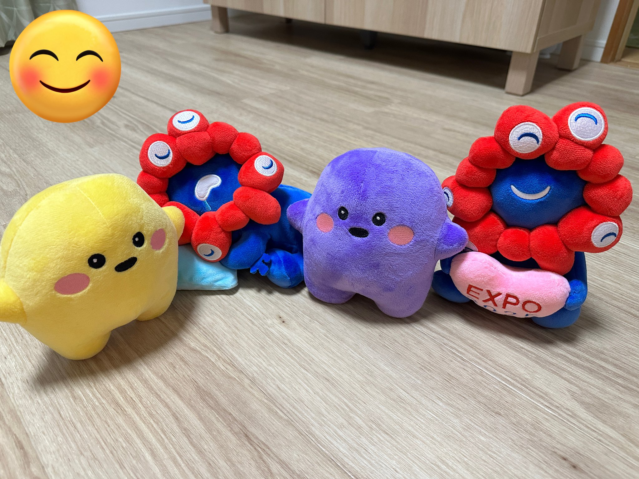 万博 ドイツ サーキュラー ぬいぐるみ大小 4種コンプリート 万博 ドイツ サーキュラー ぬいぐるみ 4種