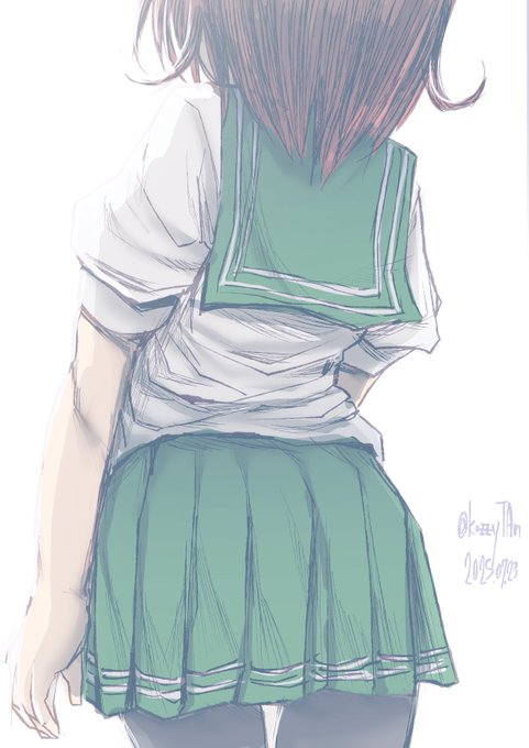 #今月描いた絵を晒そう FD神戸終わった反動か、skebと未完成の落書き以外は2枚のみ。