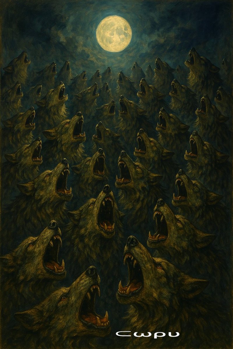 كأن هذا الكون .. 
غابة ......
وكلٌ .. 
يعوي على ليلاه