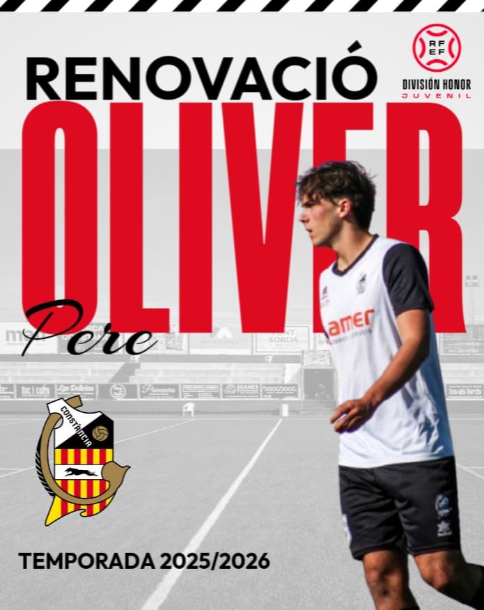 4 darreres renovacions del Juvenil DH 25/26🔥

🤝🏼 Noah Blanco, Brad Anthony, Xavi Ribas i Pere Oliver seguiran al Constància! 🤍🖤