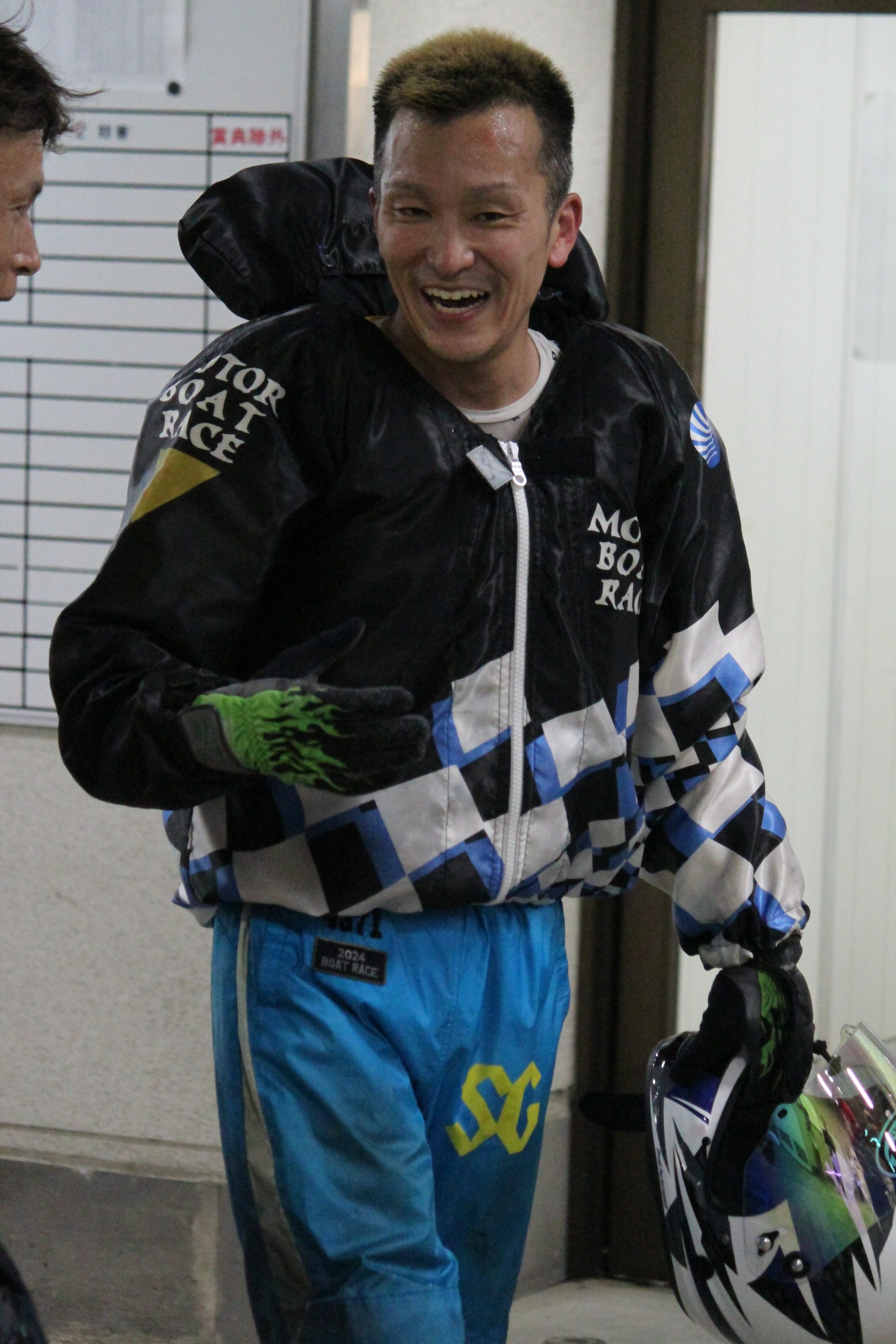 ボートレース競艇深谷知博選手GPカッパサイン入り